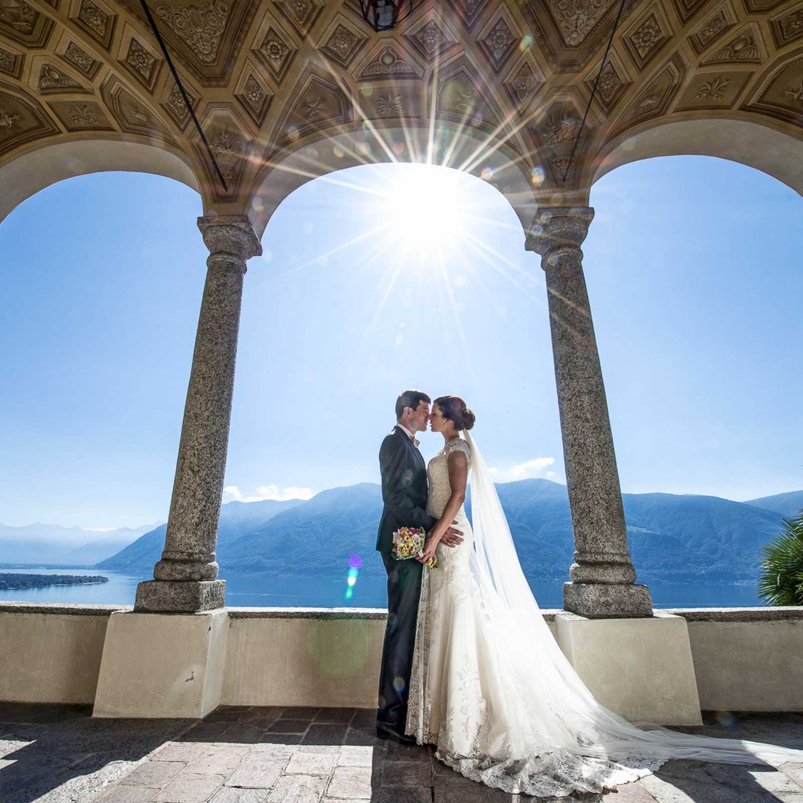 Hochzeitsfotograf Lago Maggoire Ascona Ronco Hochzeitsportrait