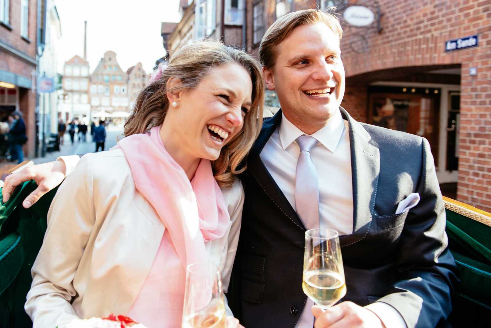 Hochzeitsfotograf Lüneburg Kutschfahrt